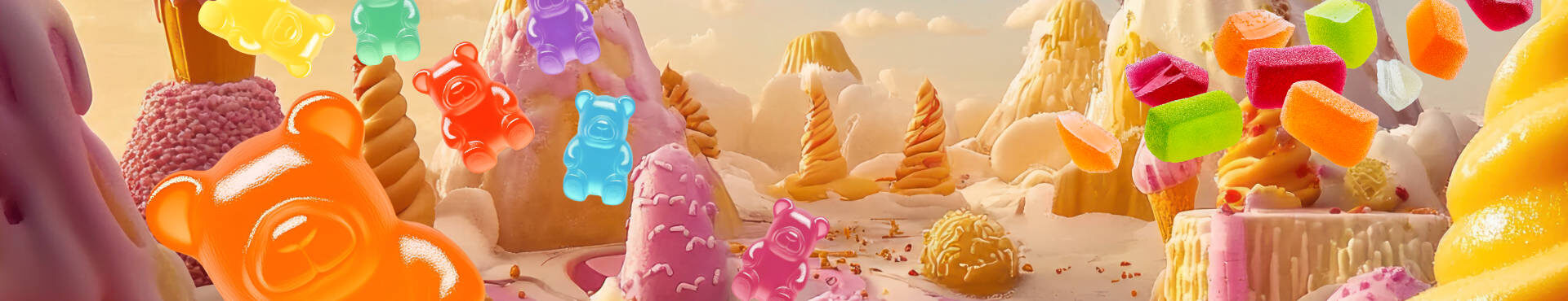 Gummiies, bonbons et gélules