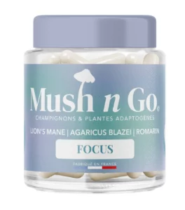 Mush n Go Focus Améliore la concentration, la productivité et la mémoire.