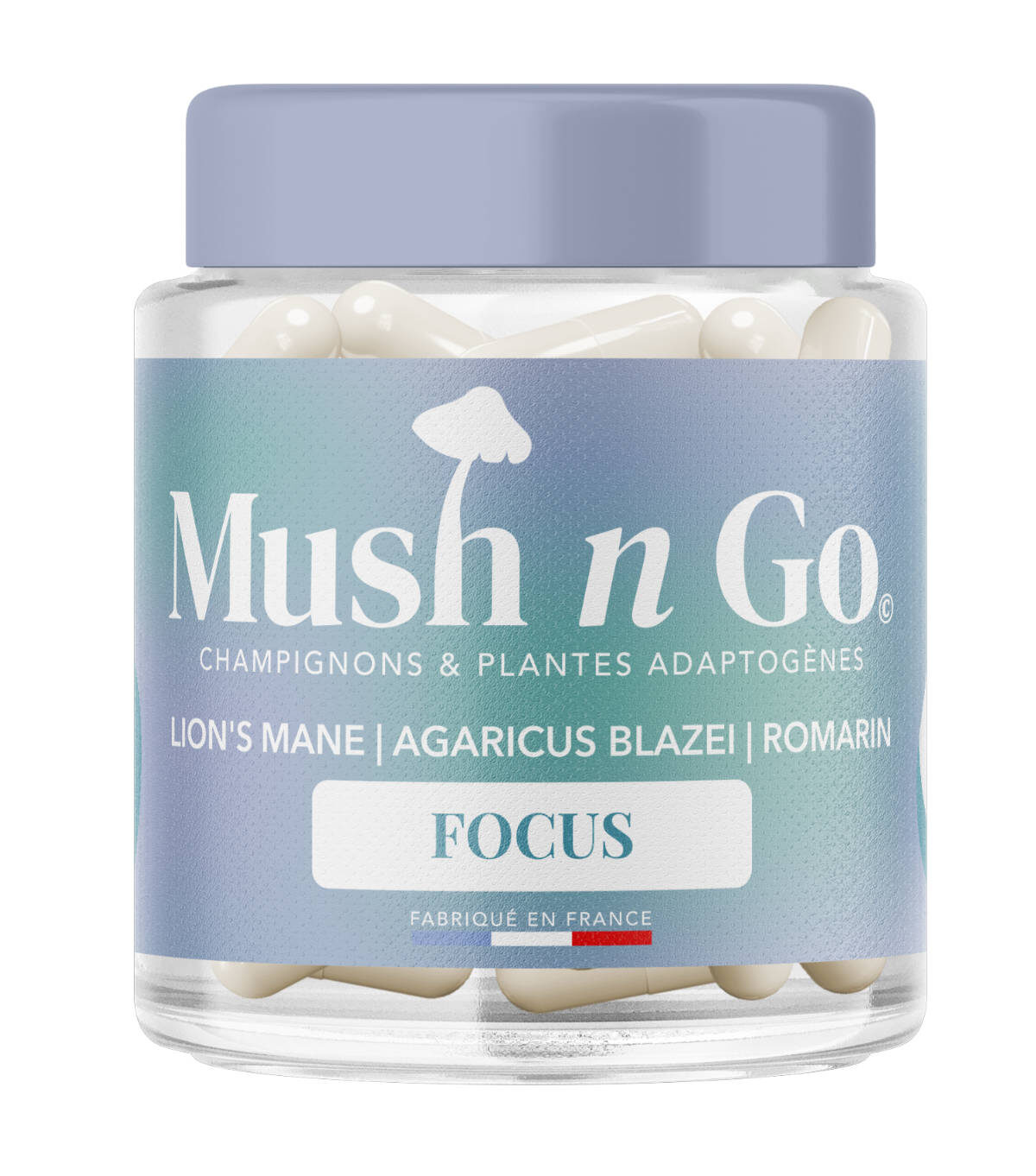 Mush n Go Focus Améliore la concentration, la productivité et la mémoire.