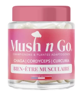 Flacon Mush n Go Récupération musculaire pour bien se sentir après l'effort