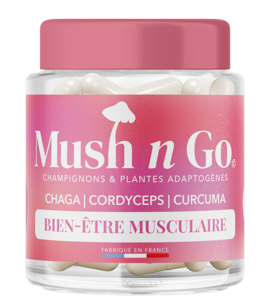 Flacon Mush n Go Récupération musculaire pour bien se sentir après l'effort
