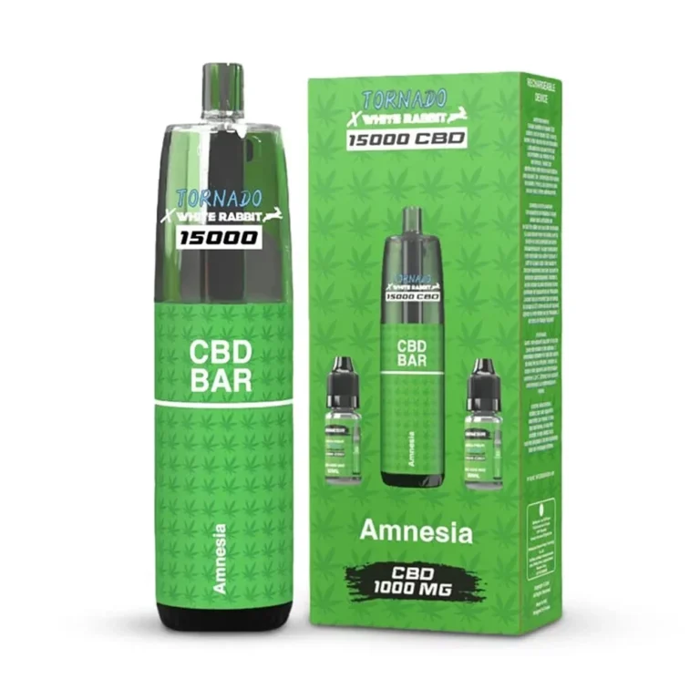 🍋💨 Avis Puff Amnesia 15000 : la vape CBD qui t’en met plein les bouffées