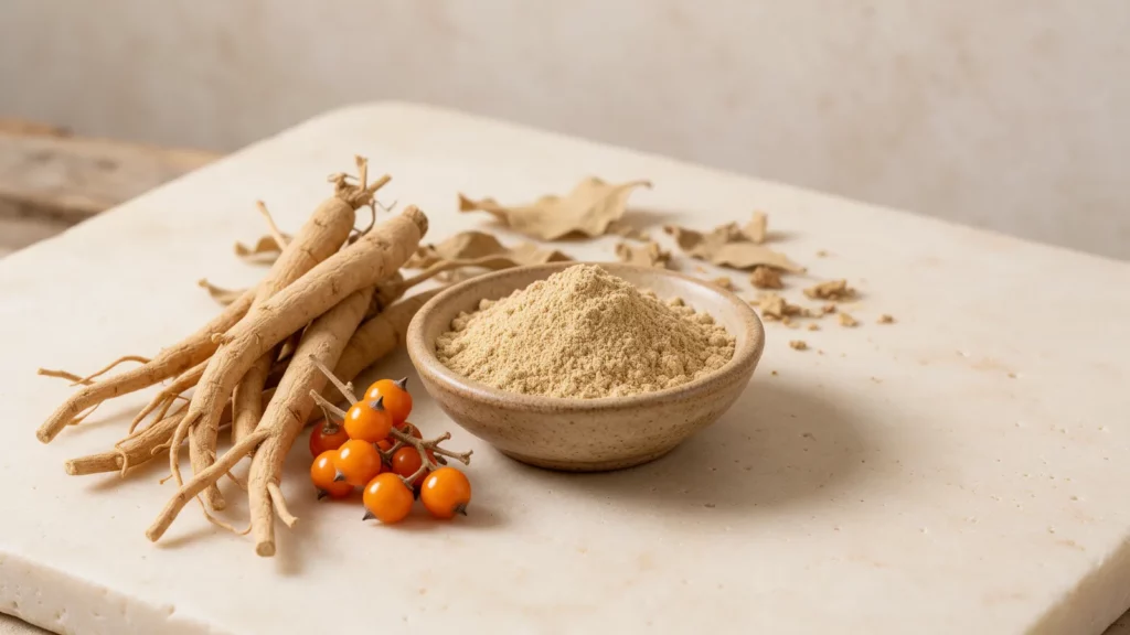 Ashwagandha : bienfaits, dosage, effets secondaires