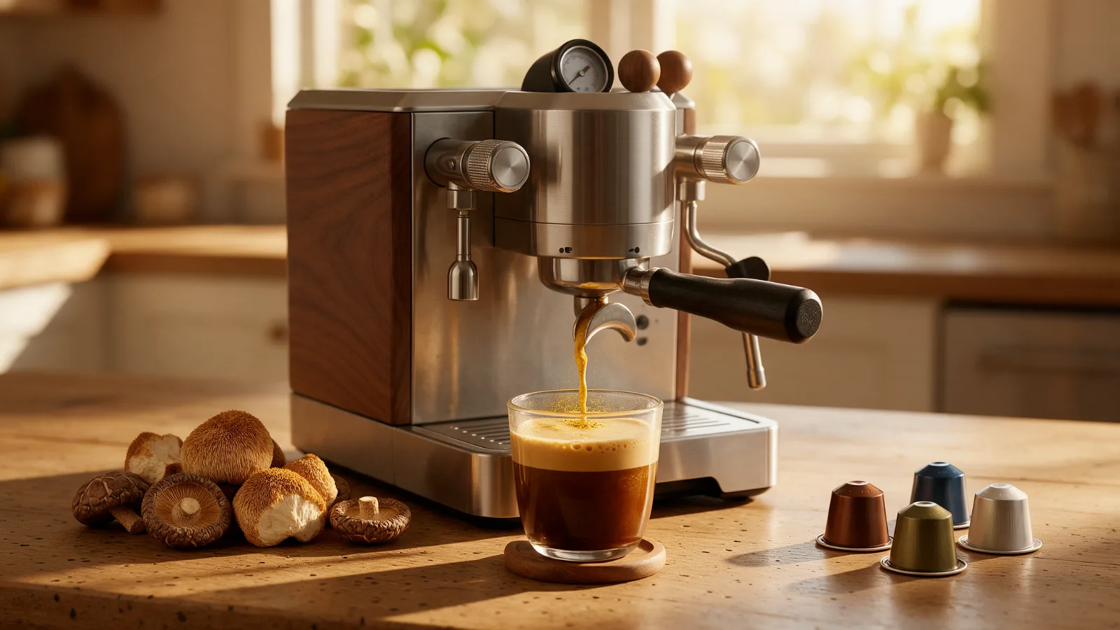 Capsules de café aux champignons compatibles Nespresso : notre avis