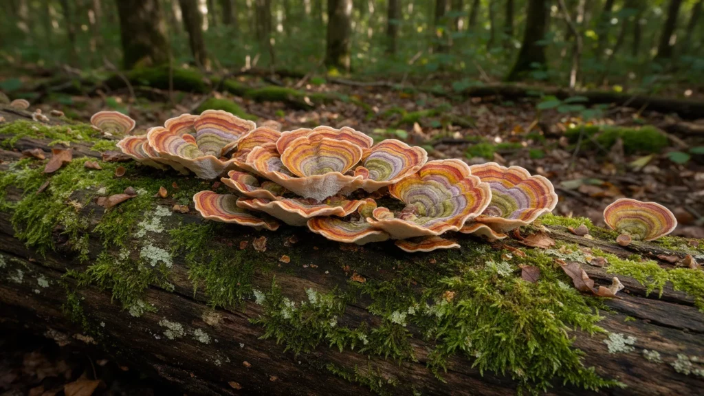 cover turkey tail trametes versicolor ce que dit la science Turkey tail (Trametes versicolor) : ce que dit la science